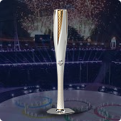 Torch for the 2018 Olympic Games