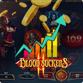 Payout frequency on the Blood Suckers II slot game