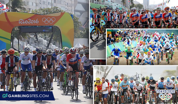 Mass starts can be somewhat crazy in cycling races.