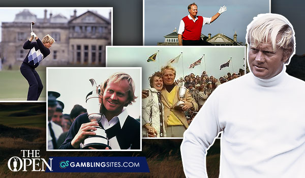 Jack Nicklaus performed consistently well at the Open.