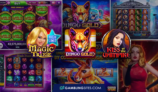 You can find plenty of unique slots offered at the top social casinos on mobile.