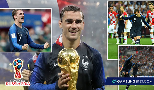 Griezmann played a pivotal role in France winning the World Cup.