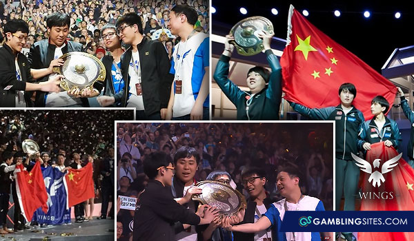 Wings Gaming won the TI in their only appearance in 2016.