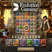 Evolution Gaming’s Gonzo’s Treasure Hunt live slot