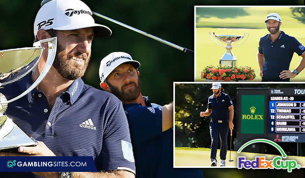 Dustin Johnson won the 2020 TOUR Championship.