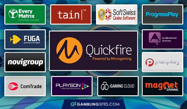 Microgaming’s Quickfire platform allows online casinos to integrate software from multiple providers.