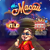 Free spins and wilds on the Mr. Macau slot