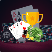 Poker tournaments with a guaranteed prize pool