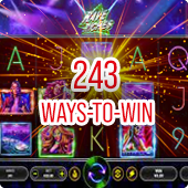 Rave Riches 243 ways-to-win slot