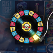 Guns N’ Roses slot bonus wheel