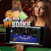 Live dealer casino games on the mobile MyBookie casino
