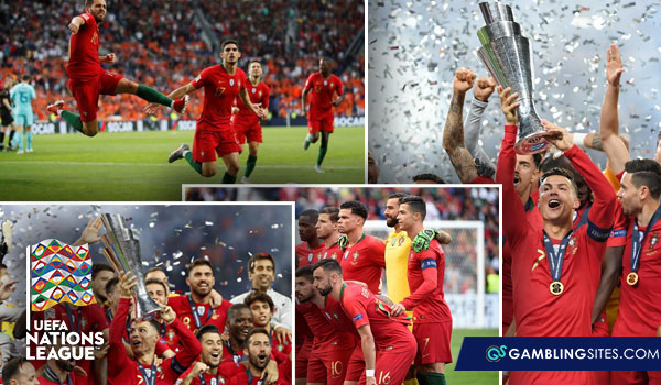 Portugal won the Nations League in 2019, helped by having home advantage.
