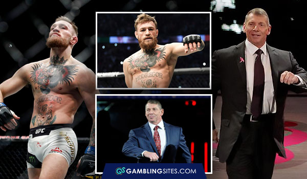 Vince McMahon would love to see McGregor on his books.