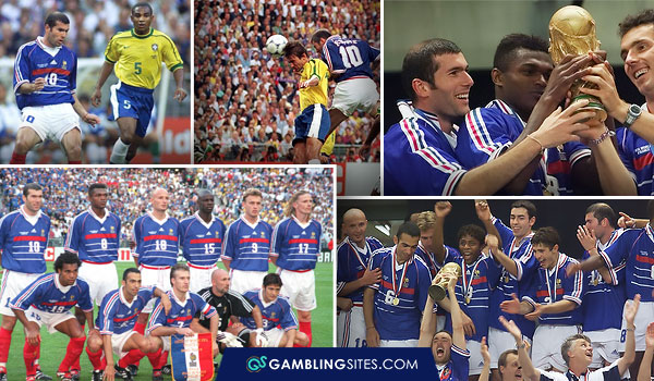 France won its first World Cup in 1998.