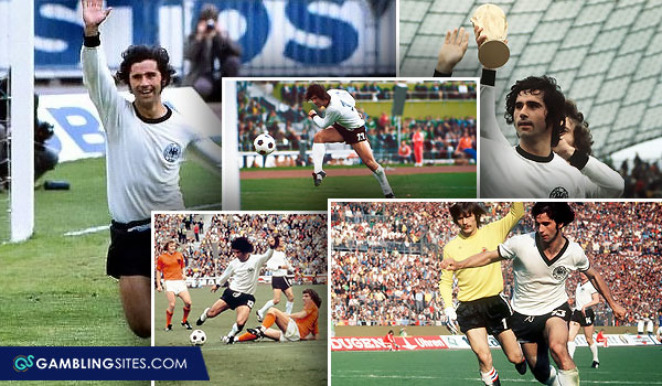 Gerd Müller scored an impressive ten goals at the 1970 World Cup.