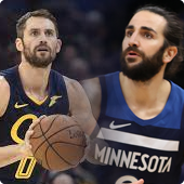 Kevin Love and Ricky Rubio