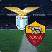 Lazio vs. Roma Team Logos