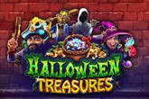 Halloween Treasures slot logo by RTG