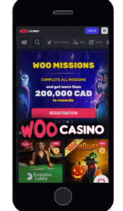 Mobile casino app from Woo Casino