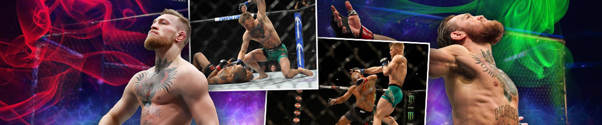 Conor McGregor KOing Jose Aldo