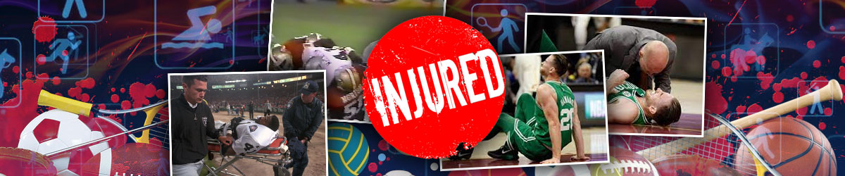 Napolean McCallum Injury, Gordon Hayward Fall 2017, injured sticker