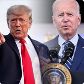 Donald Trump and Joe Biden
