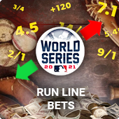 World Series run line bets