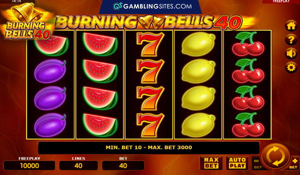 Burning Bells 40 slot machine
