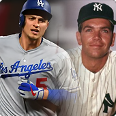 Corey Seager and Bobby Richardson