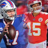Josh Allen and Patrick Mahomes