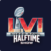 Super Bowl 56 Halftime Show Graphic
