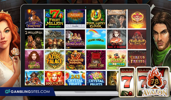 Online slots at Avalon78 Casino
