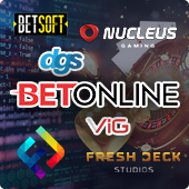 BetOnline casino software providers