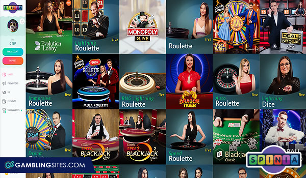 Each live casino provider has different studios, game rules, and betting limits. We recommend exploring a few games to find the variants you like best.