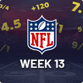 Week 13 NFL Odds graphic