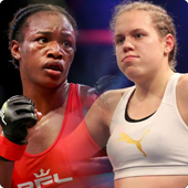 Claressa Shields and Ema Kozin