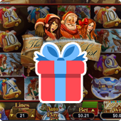 Bonus features on The Naughty List online slot