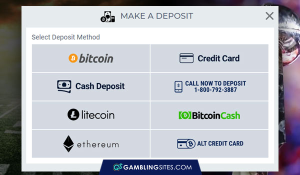 BetUS cashier