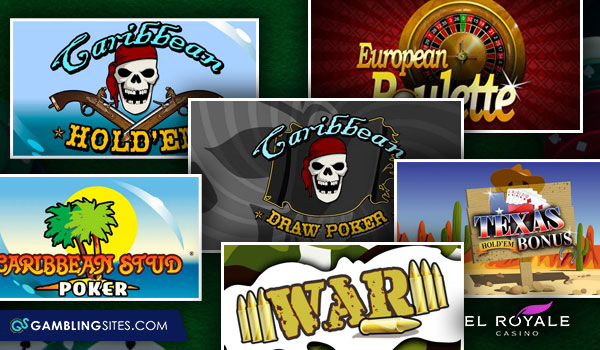 El Royale Casino table games
