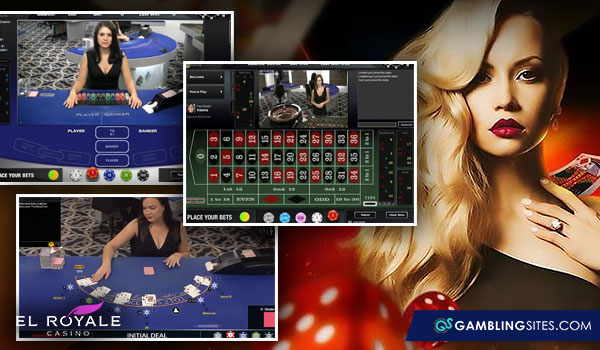 Live dealer games from El Royale Casino