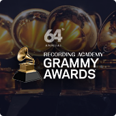 64th Annual Grammy Awards 2022 graphic