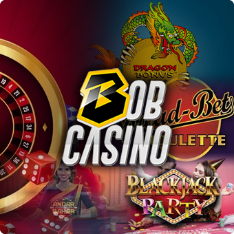 Collage of Table Games on Bob Casino