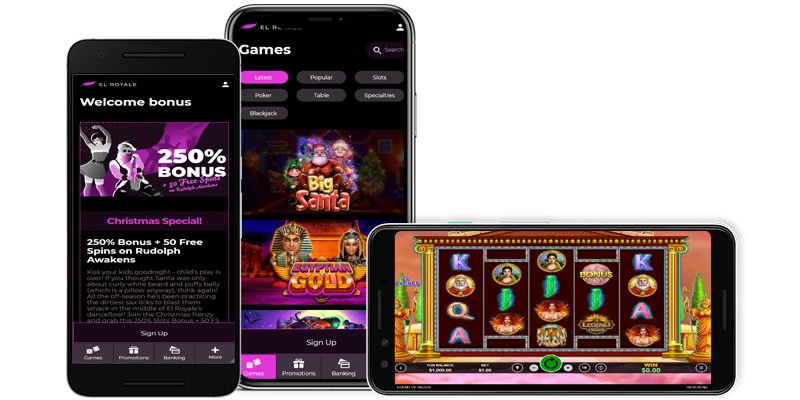 El Royale Casino mobile app