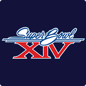 Super Bowl XIV logo