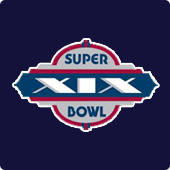 Super Bowl XIX logo