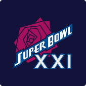 Super Bowl XXI logo