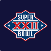 Super Bowl XXII logo