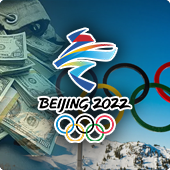 2022 Winter Olympics betting graphic