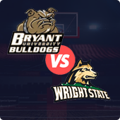 Bryant vs. Wright State team logo