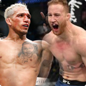 Charles Oliveira and Justin Gaethje